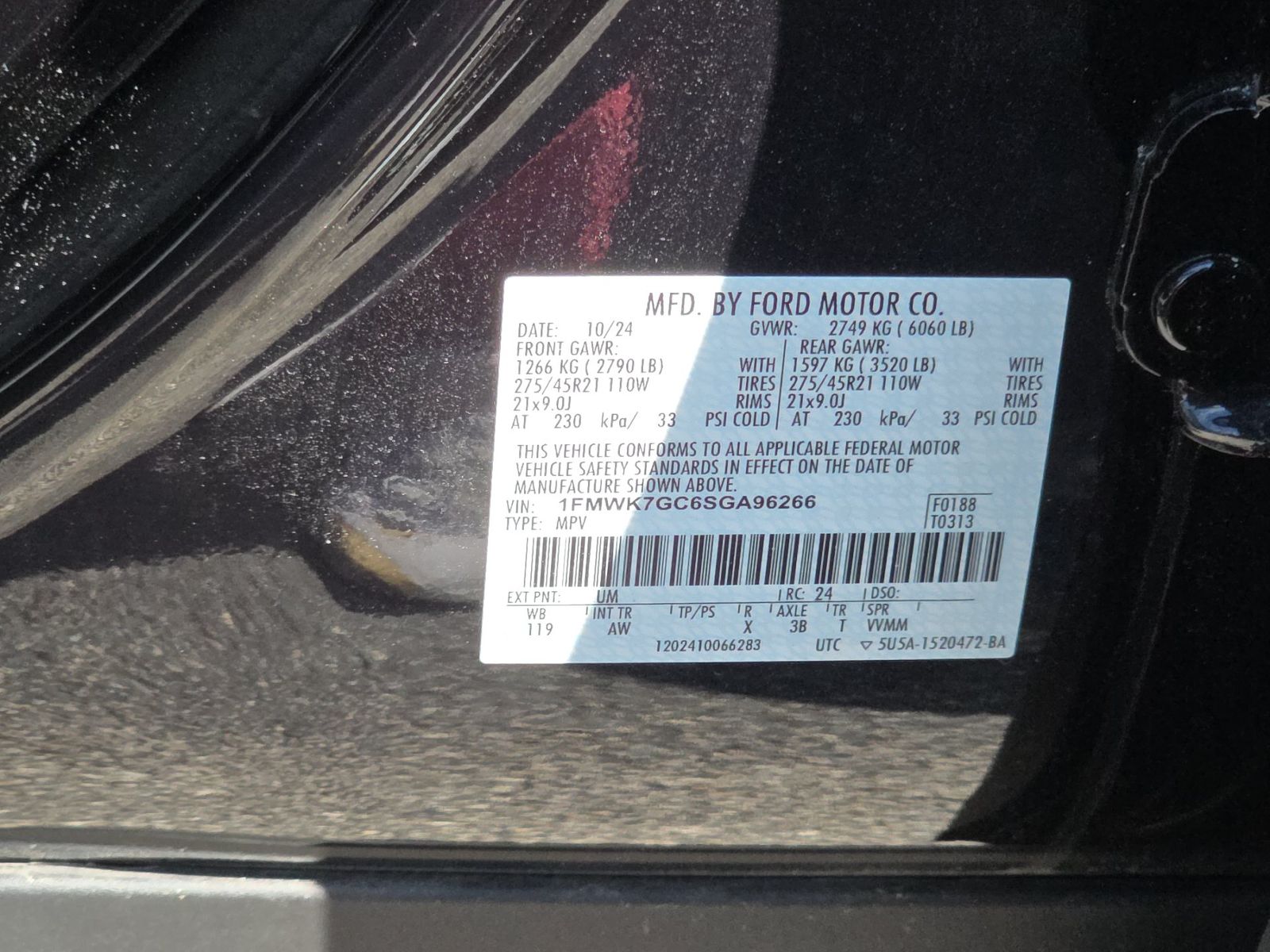 2025 Ford Explorer ST RWD