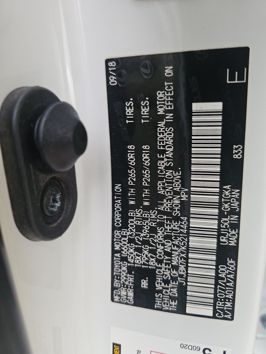 2019 Lexus GX GX 460 Premium AWD