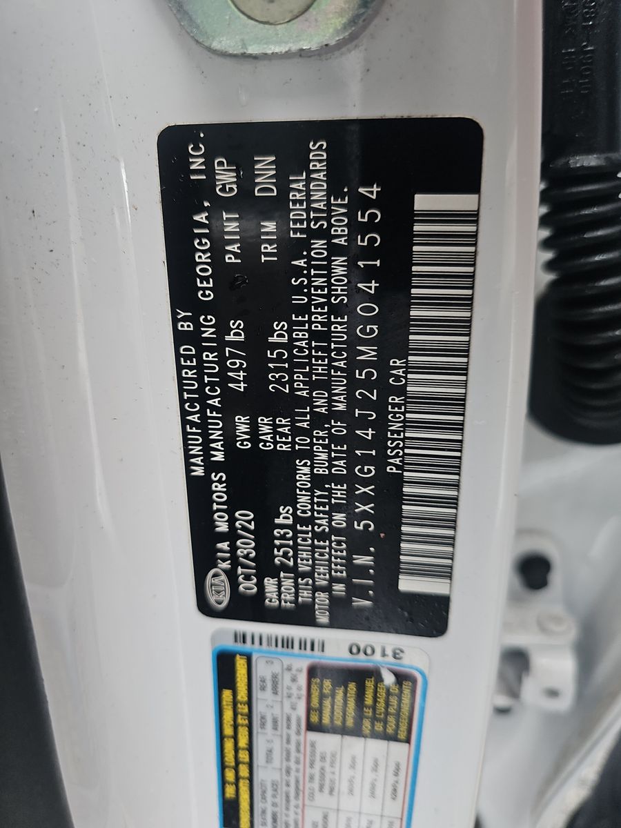 2021 Kia K5 LXS AWD