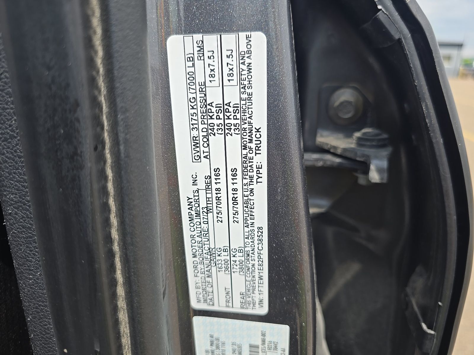 2023 Ford F-150 Tremor AWD