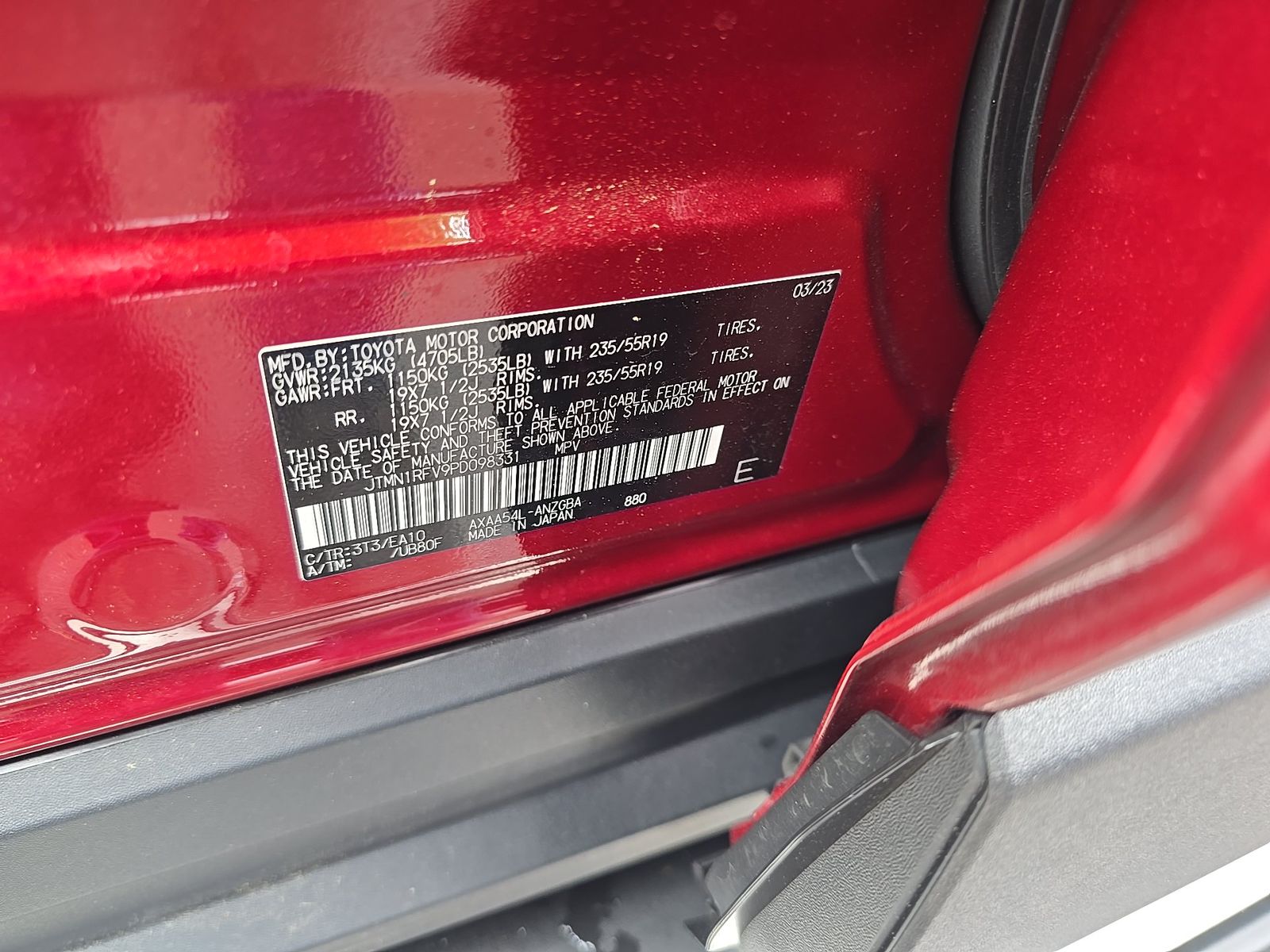 2023 Toyota RAV4 Limited AWD