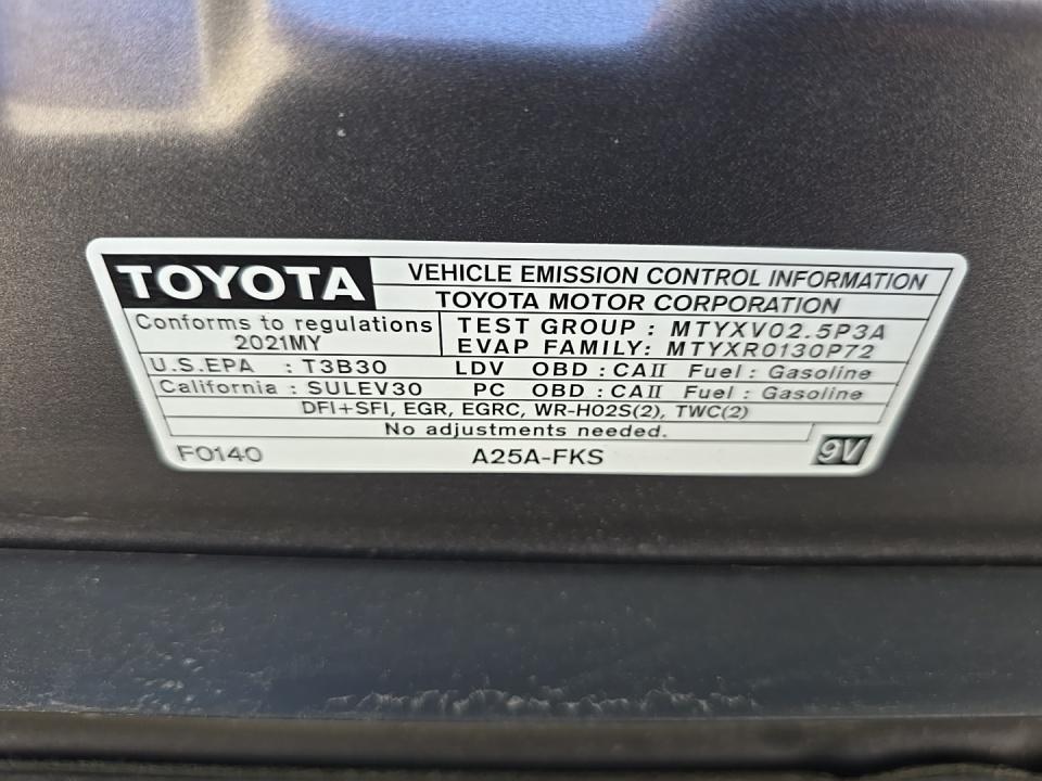 2021 Toyota Camry LE FWD