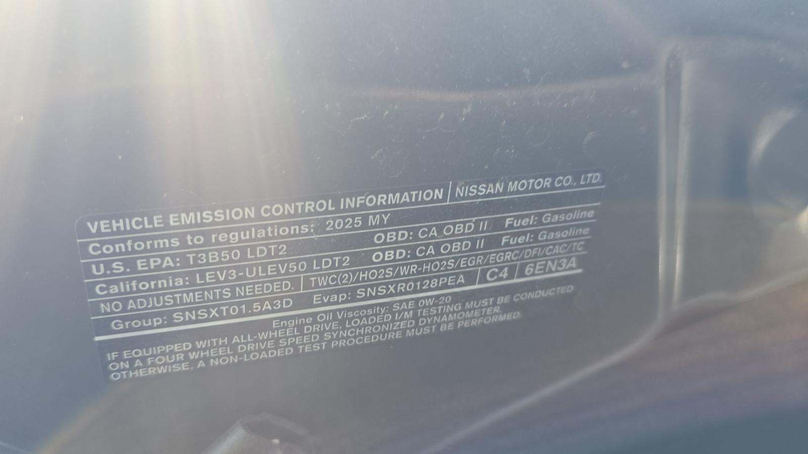 2025 Nissan Rogue SV FWD