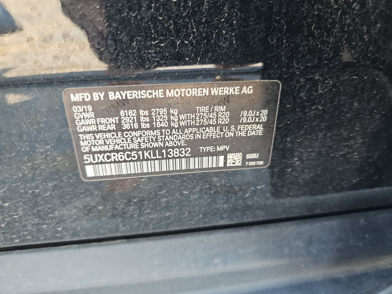 2019 BMW X5 xDrive40i AWD