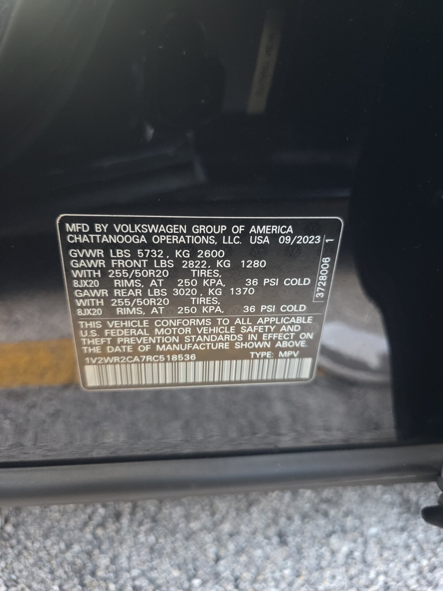 2024 Volkswagen Atlas 2.0T SE FWD