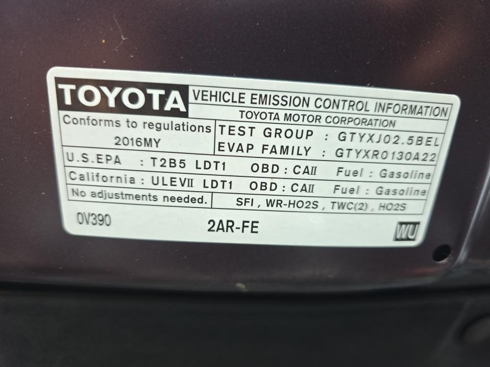 2016 Toyota RAV4 Limited AWD