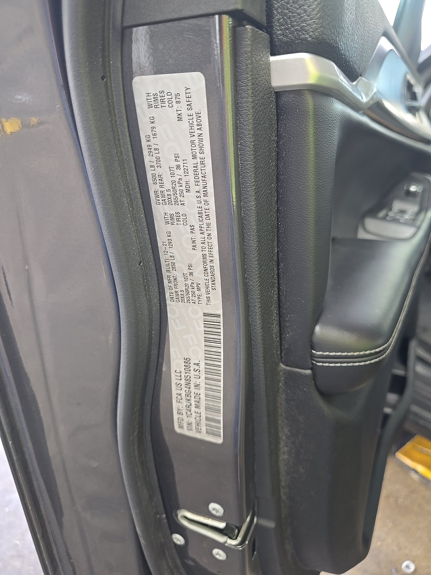 2022 Jeep Grand Cherokee L Limited AWD