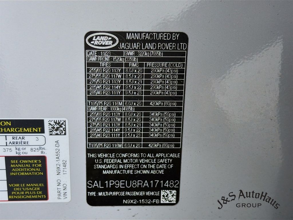 2024 Land Rover Range Rover Sport SE AWD