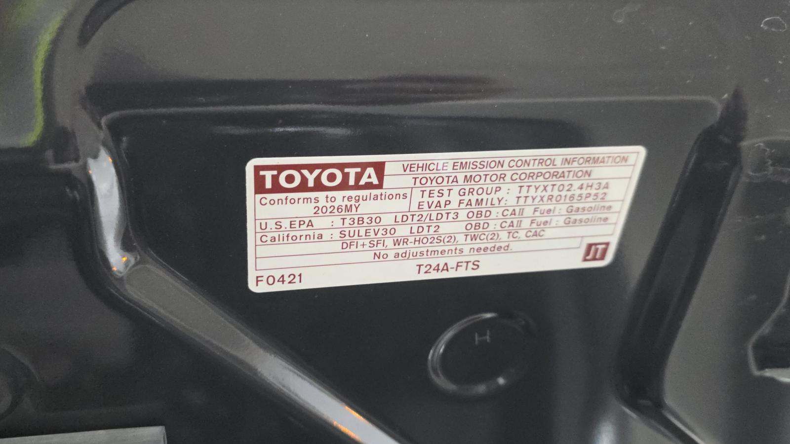 2026 Toyota Tacoma SR5 AWD