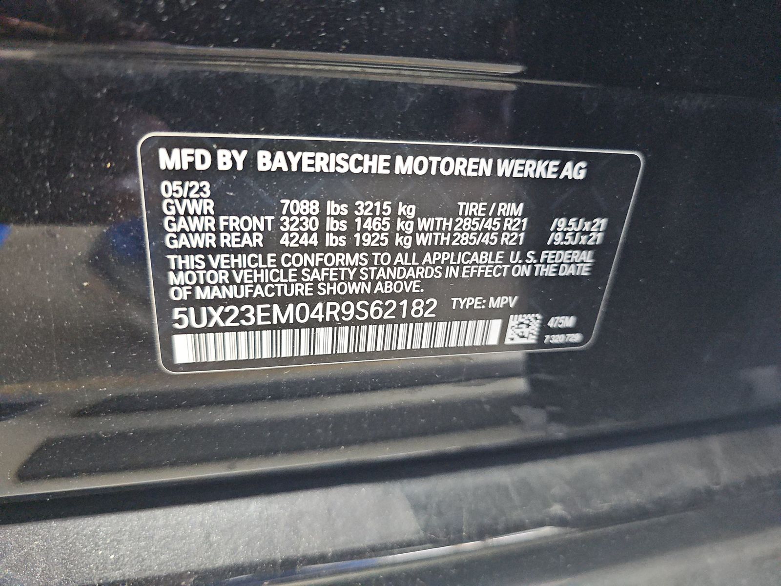 2024 BMW X7 xDrive40i AWD