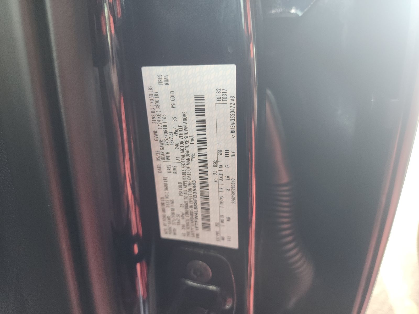 2025 Ford F-150 Tremor AWD