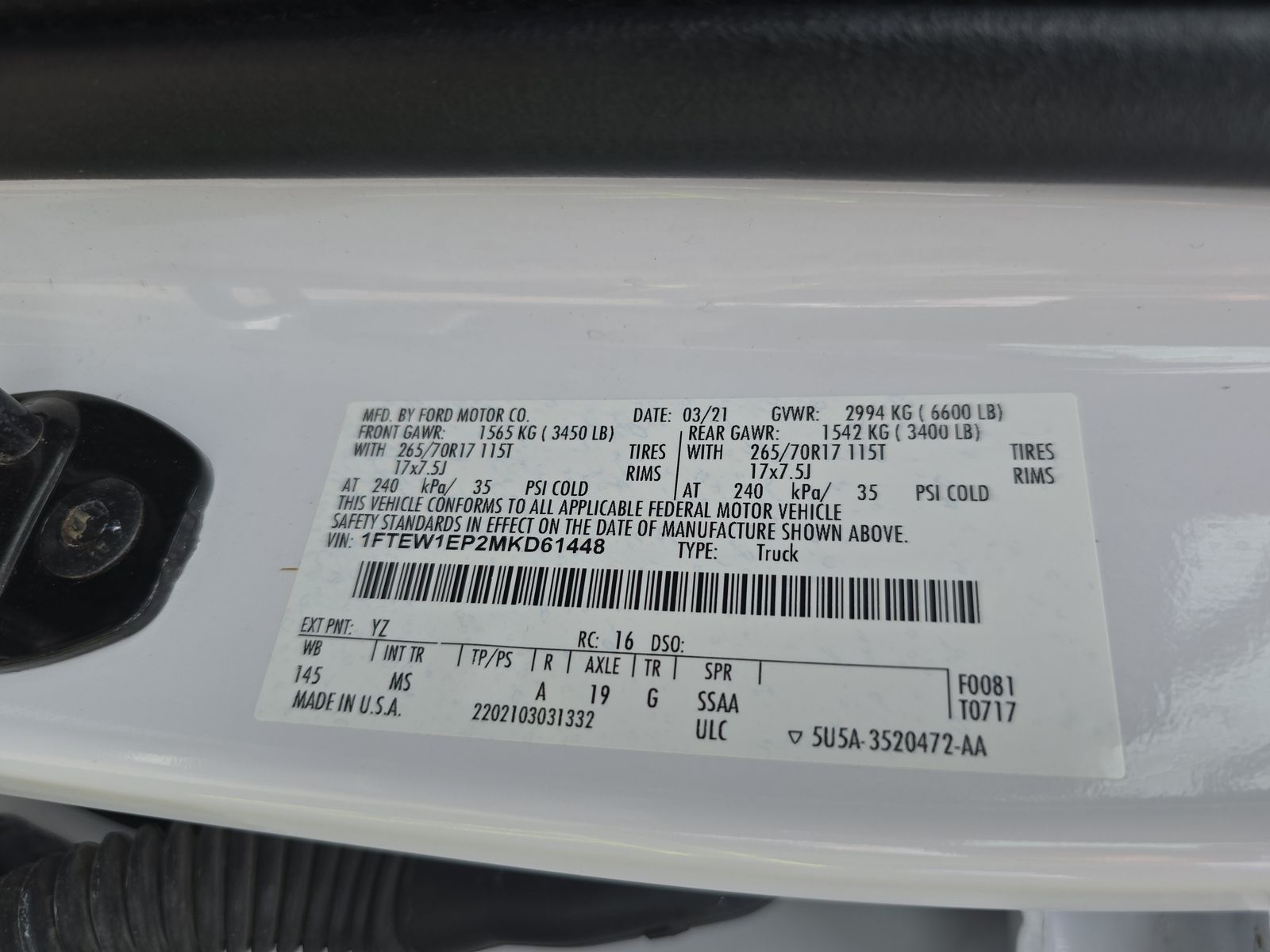 2021 Ford F-150 XLT AWD