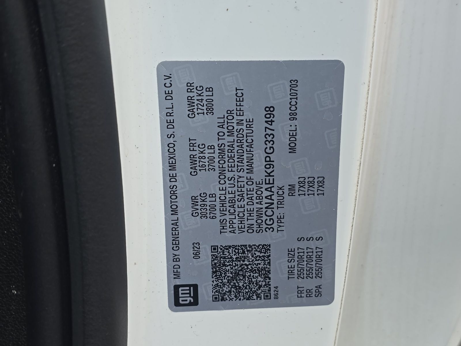 2023 Chevrolet Silverado 1500 Work Truck RWD