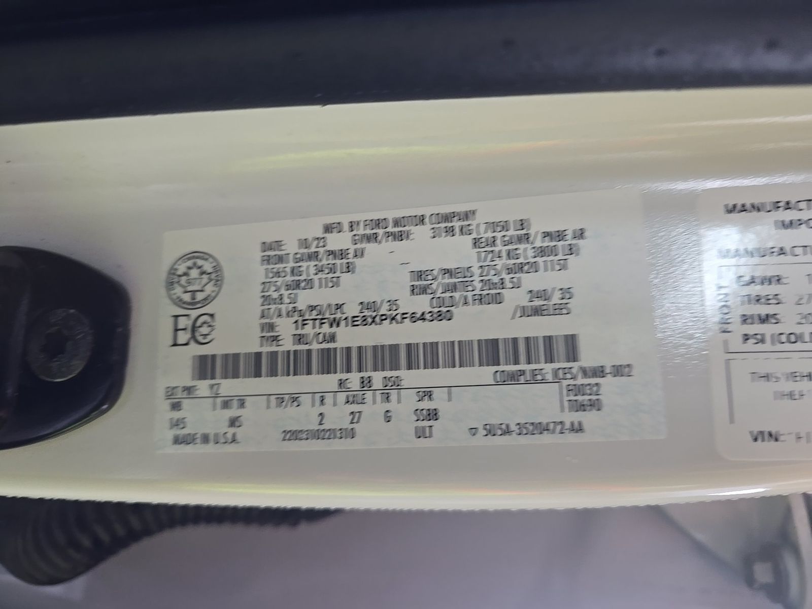 2023 Ford F-150 XLT AWD