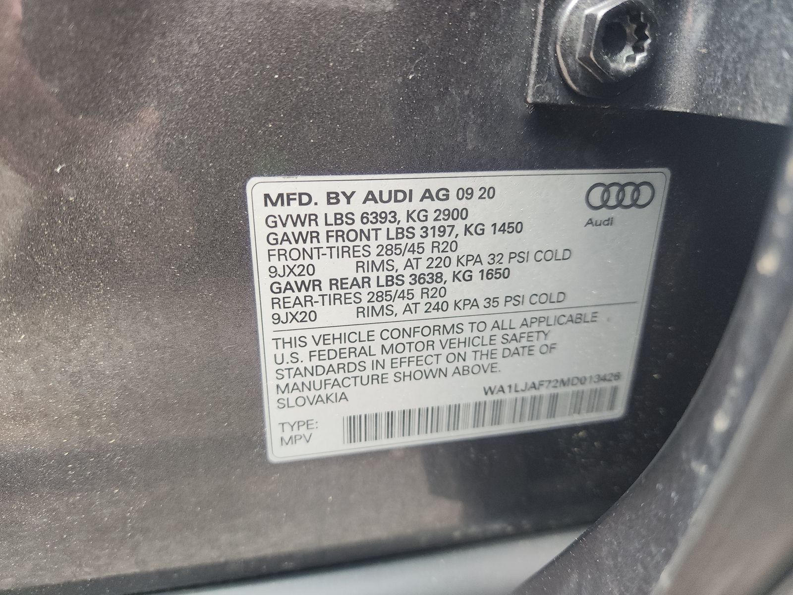 2021 Audi Q7 2.0T Premium Plus AWD