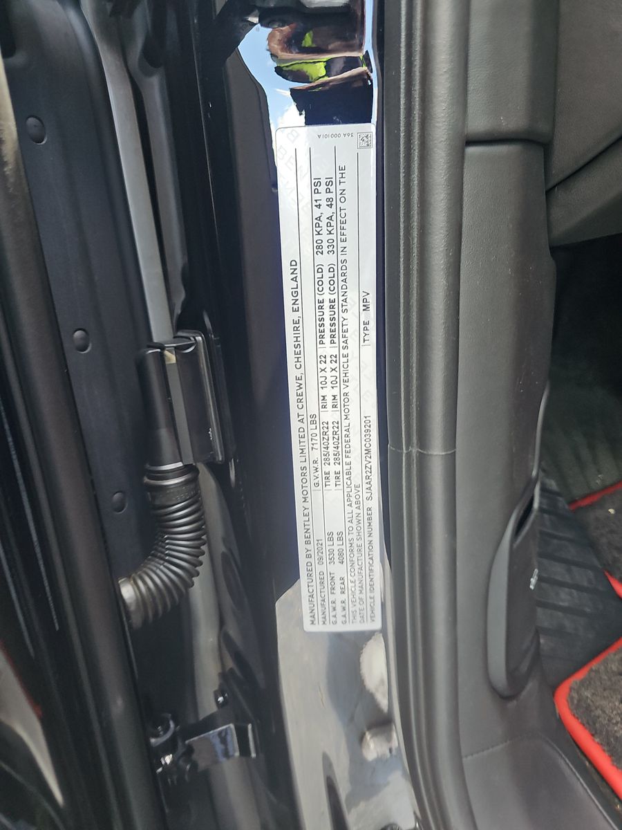 2021 Bentley Bentayga Speed AWD