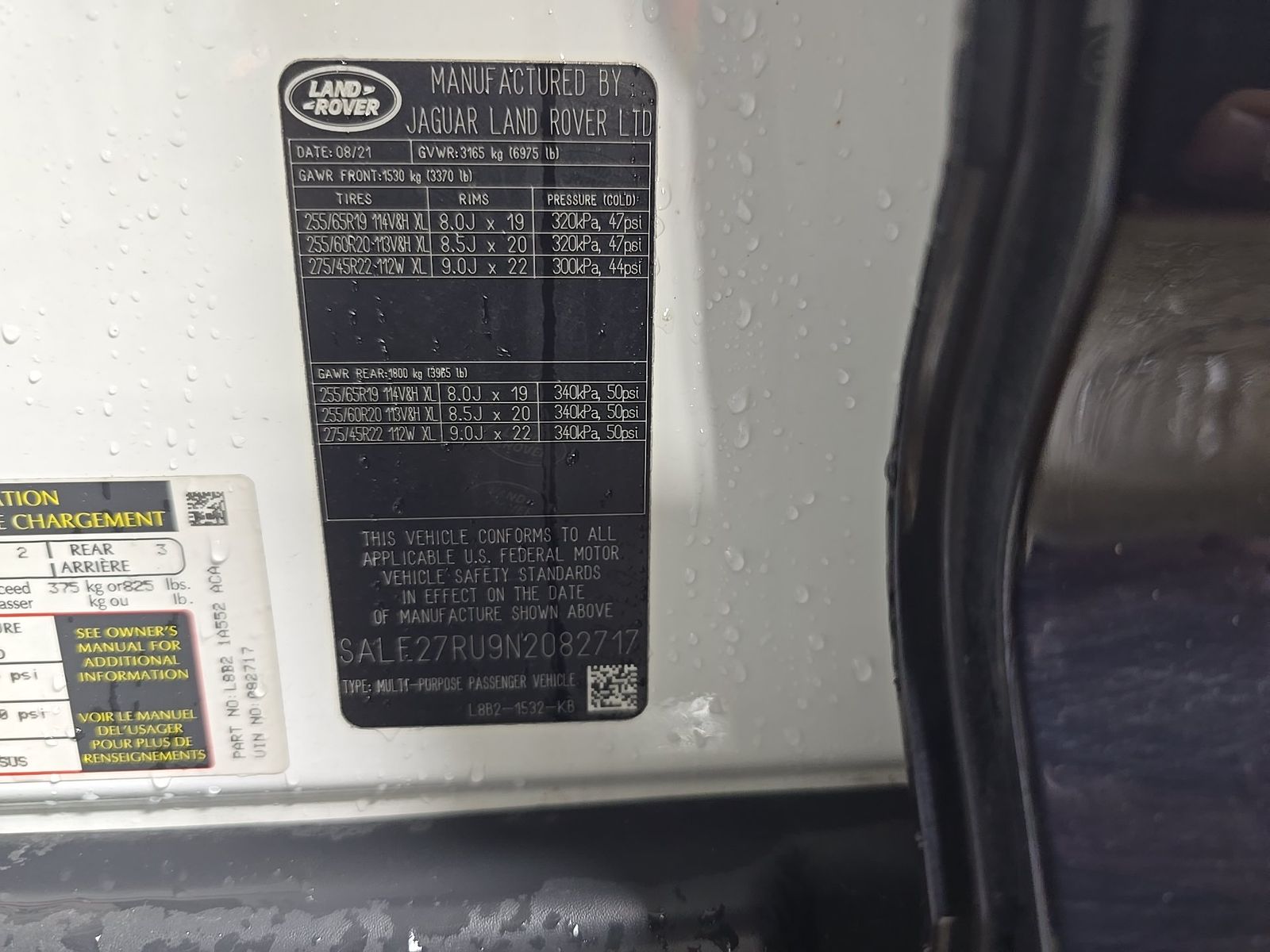 2022 Land Rover Defender 110 X-Dynamic SE AWD