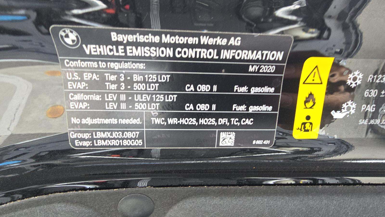 2020 BMW X5 sDrive40i RWD