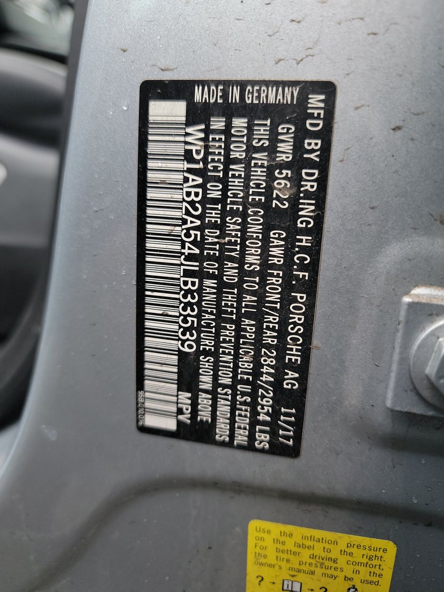2018 Porsche Macan S AWD