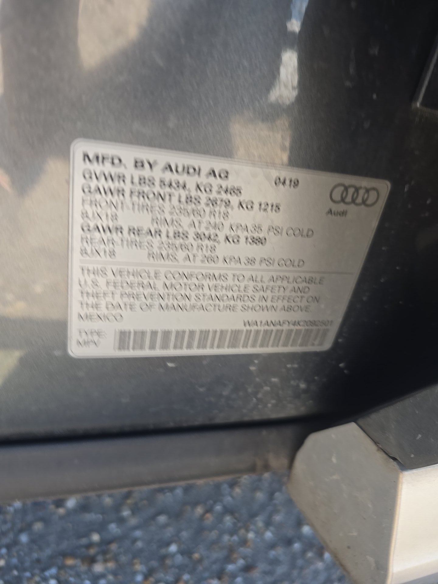 2019 Audi Q5 Premium AWD