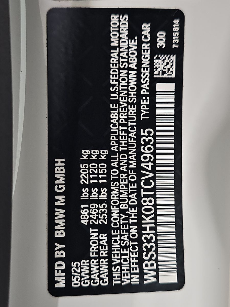 2026 BMW M4 Competition xDrive AWD