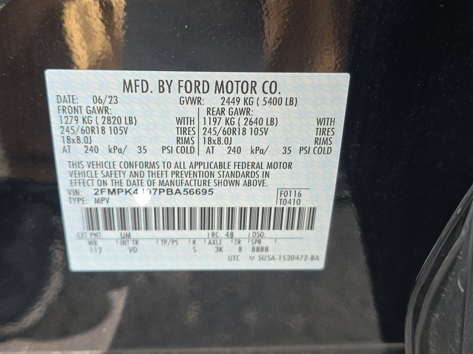2023 Ford Edge SEL AWD
