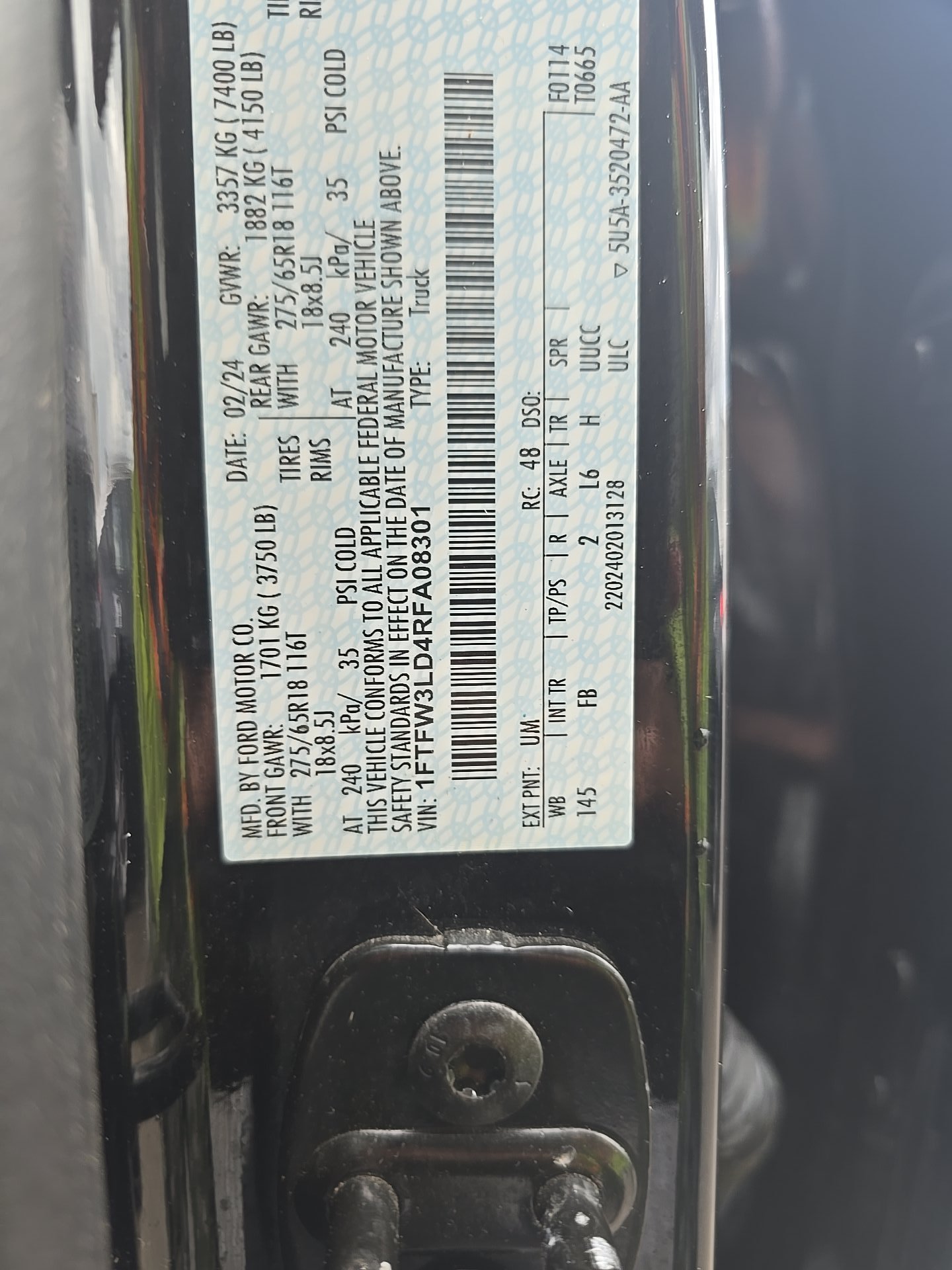 2024 Ford F-150 Hybrid XLT AWD