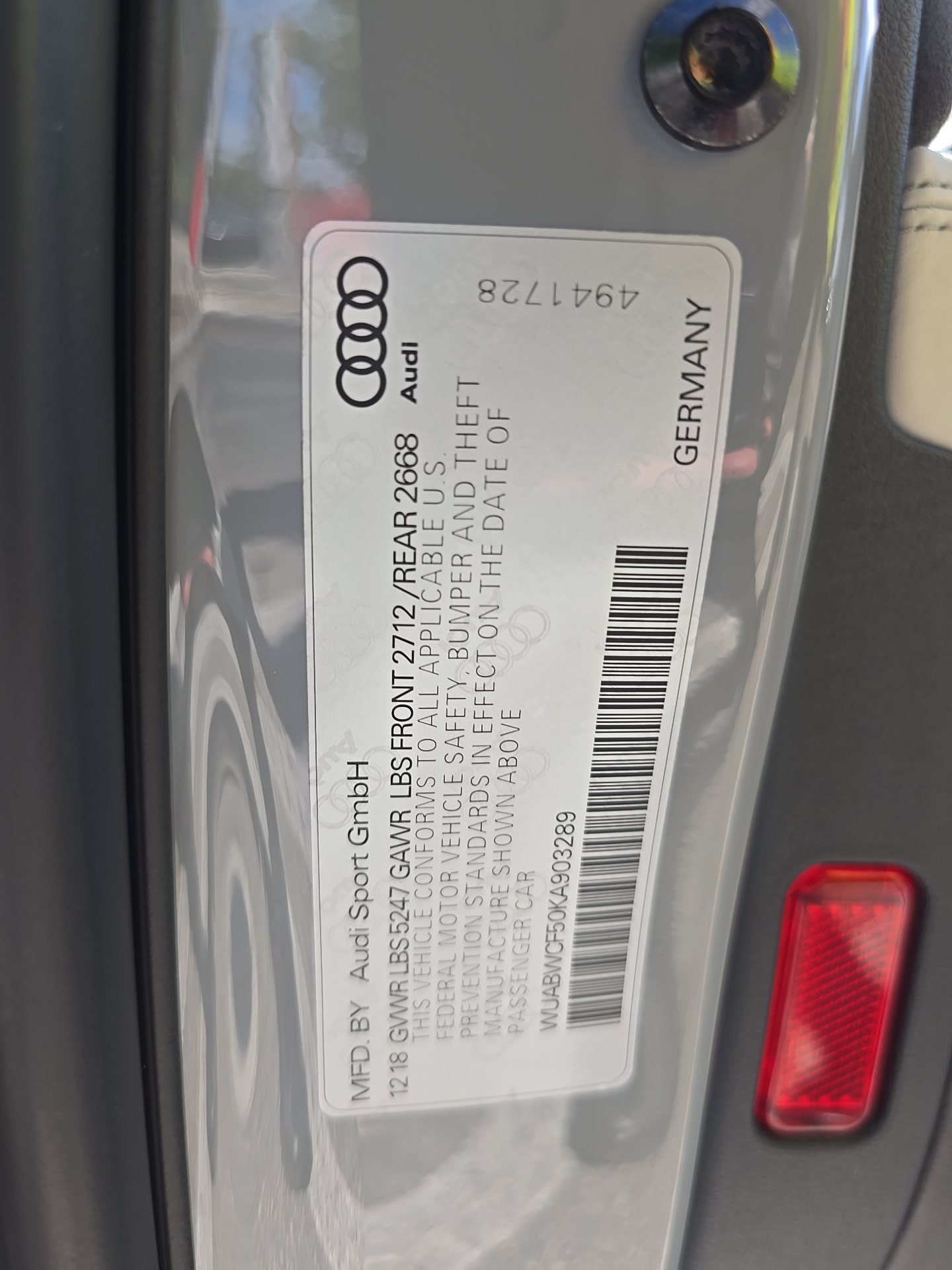 2019 Audi RS 5 Base AWD