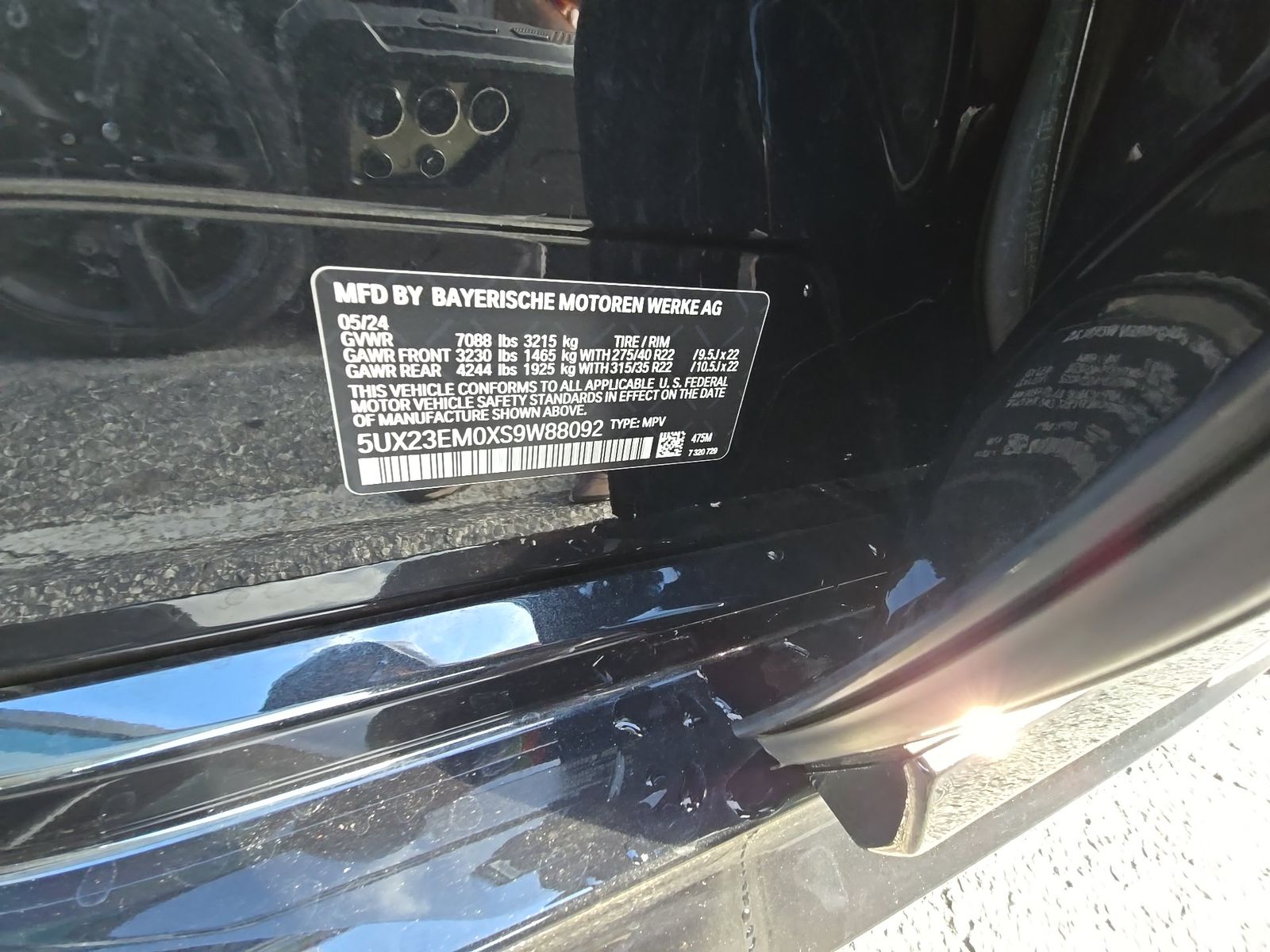2025 BMW X7 xDrive40i AWD