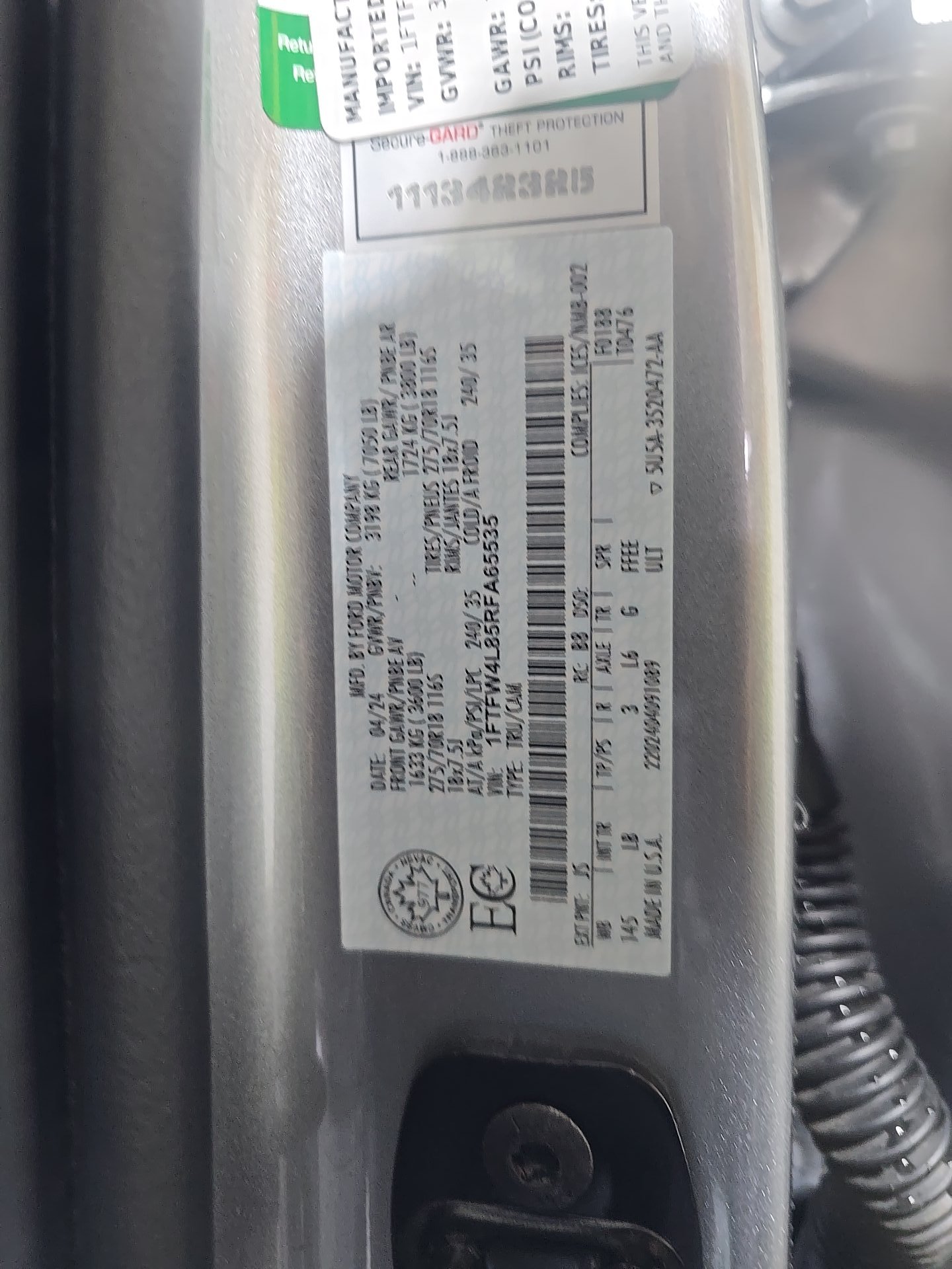 2024 Ford F-150 Tremor AWD