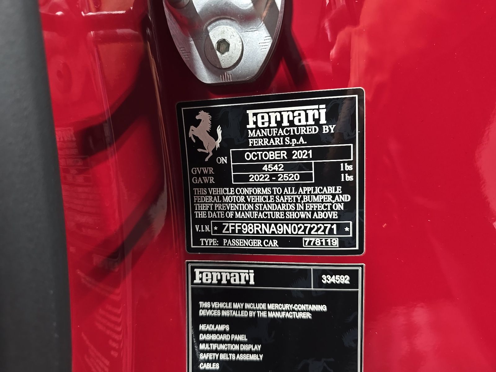 2022 Ferrari Roma Base RWD