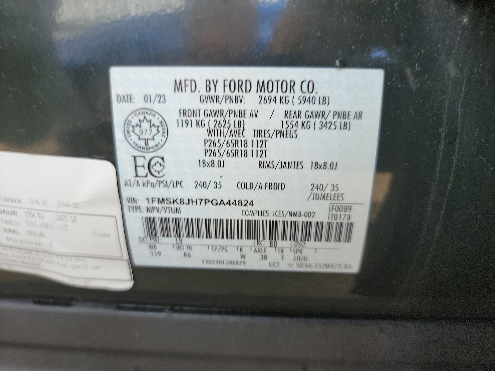 2023 Ford Explorer Timberline AWD