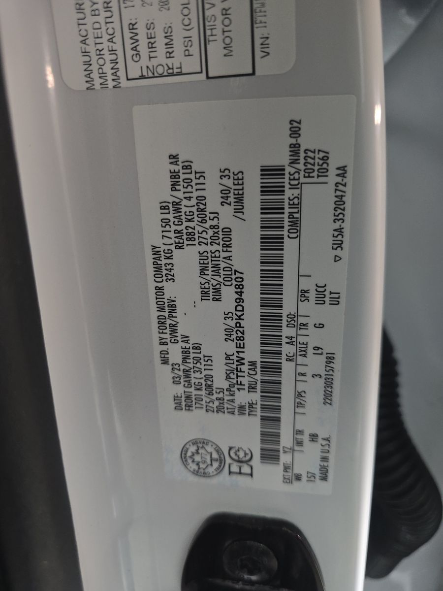 2023 Ford F-150 Lariat AWD