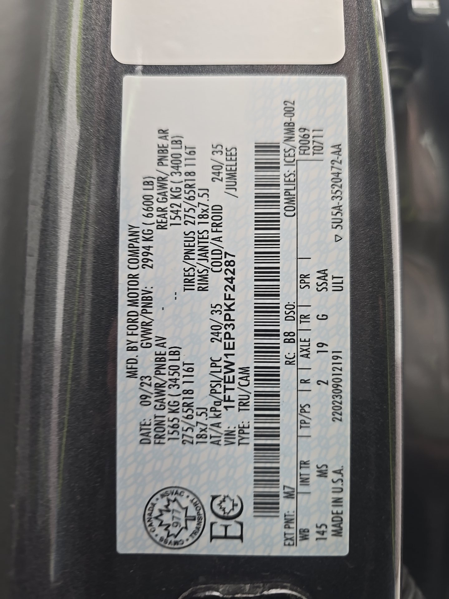 2023 Ford F-150 XLT AWD