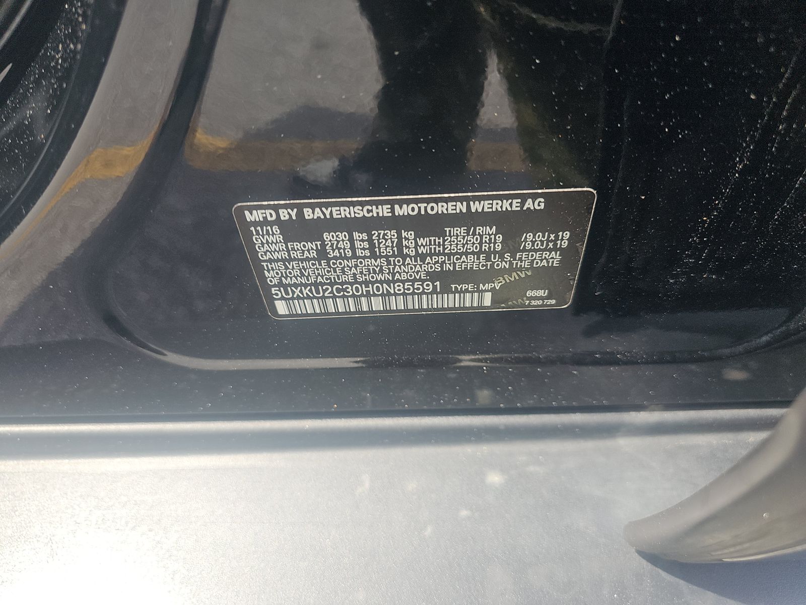 2017 BMW X6 xDrive35i AWD