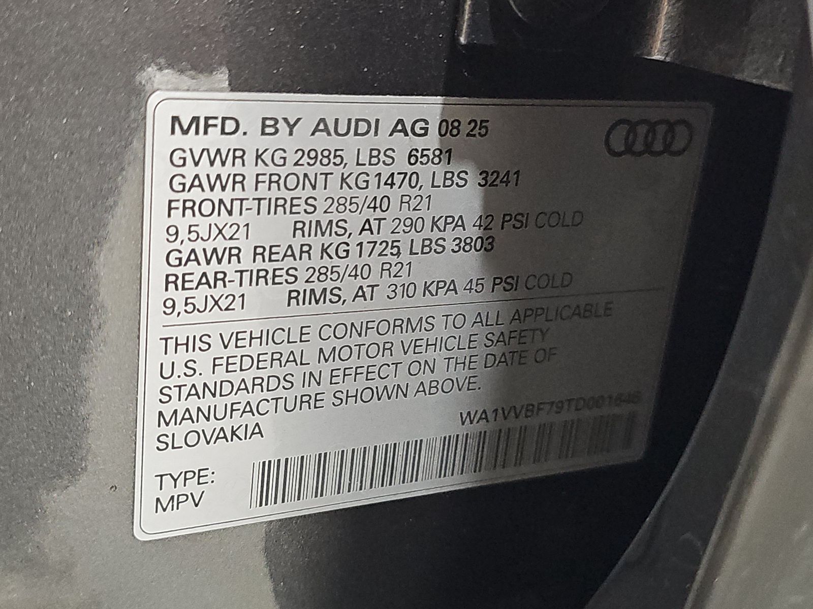 2026 Audi Q7 Prestige AWD