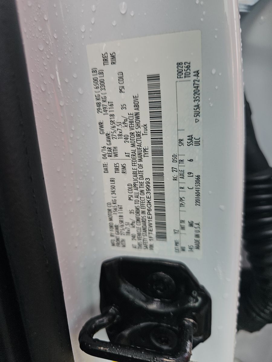 2016 Ford F-150 XLT AWD
