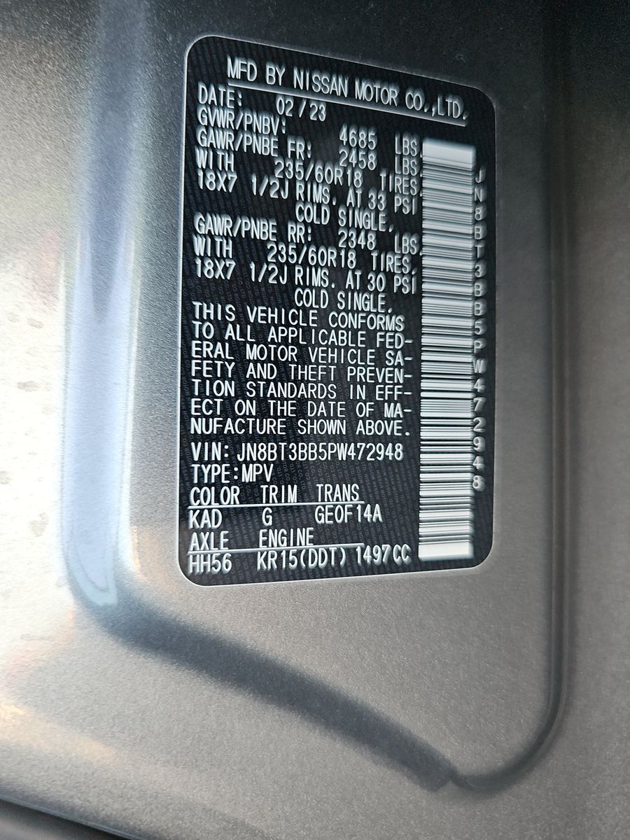 2023 Nissan Rogue SV AWD