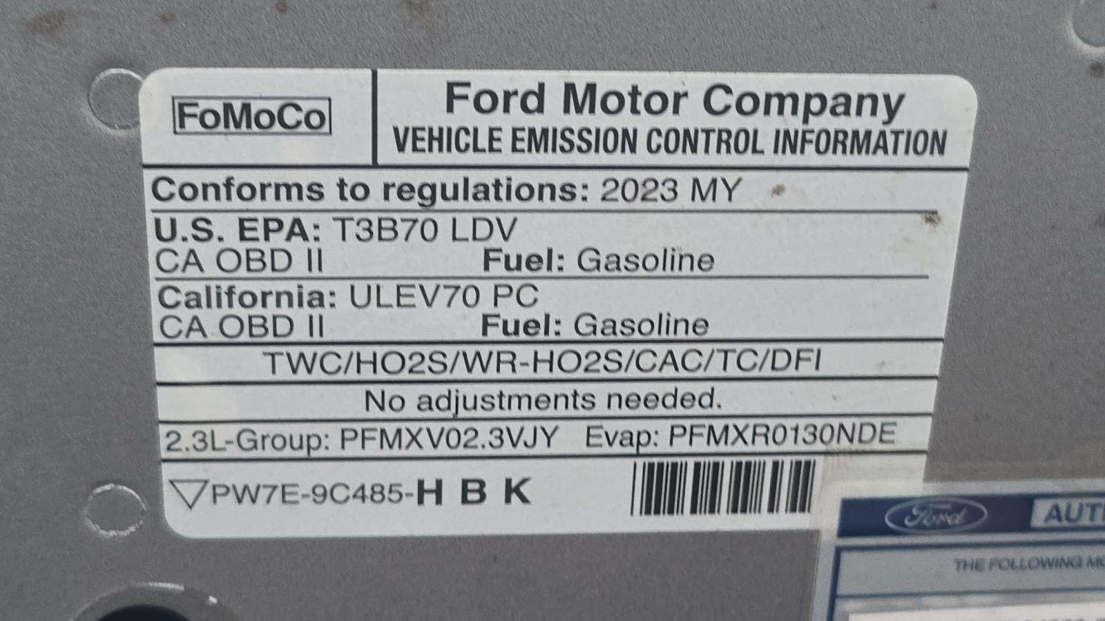 2023 Ford Mustang EcoBoost Premium RWD