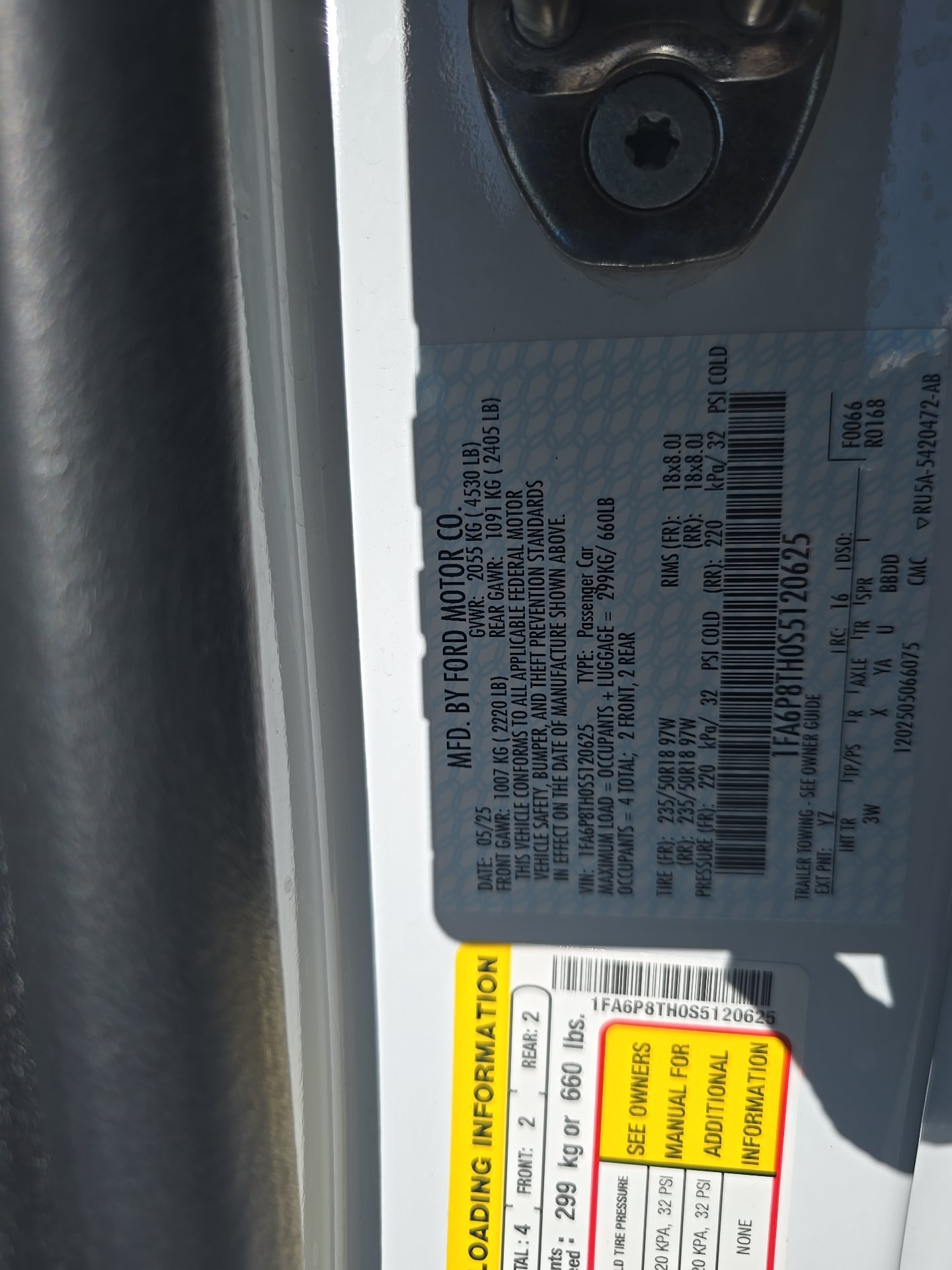 2025 Ford Mustang EcoBoost Premium RWD
