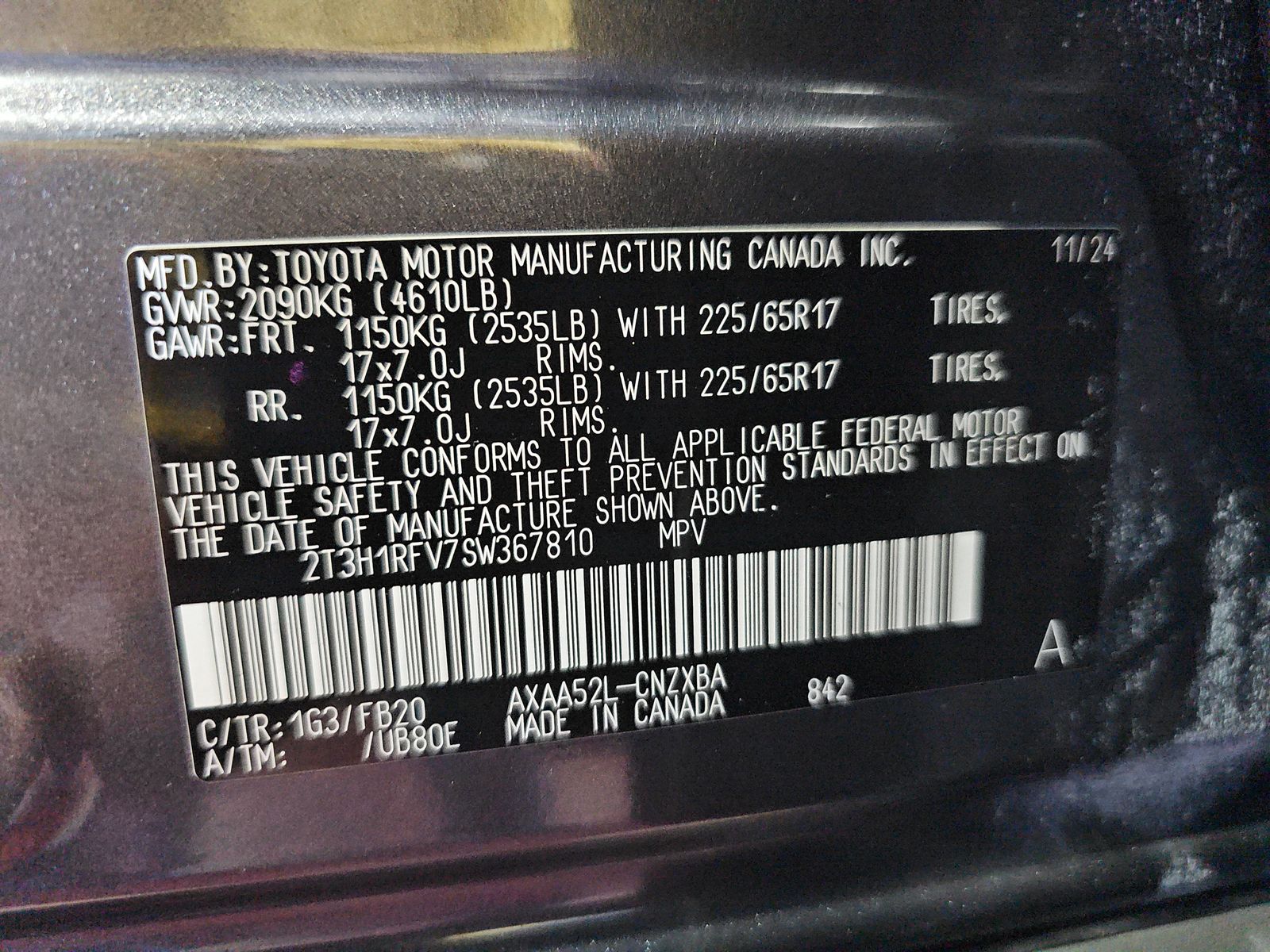 2025 Toyota RAV4 LE FWD