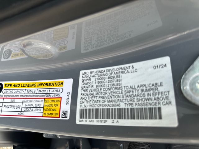 2024 Honda Accord Hybrid Sport FWD