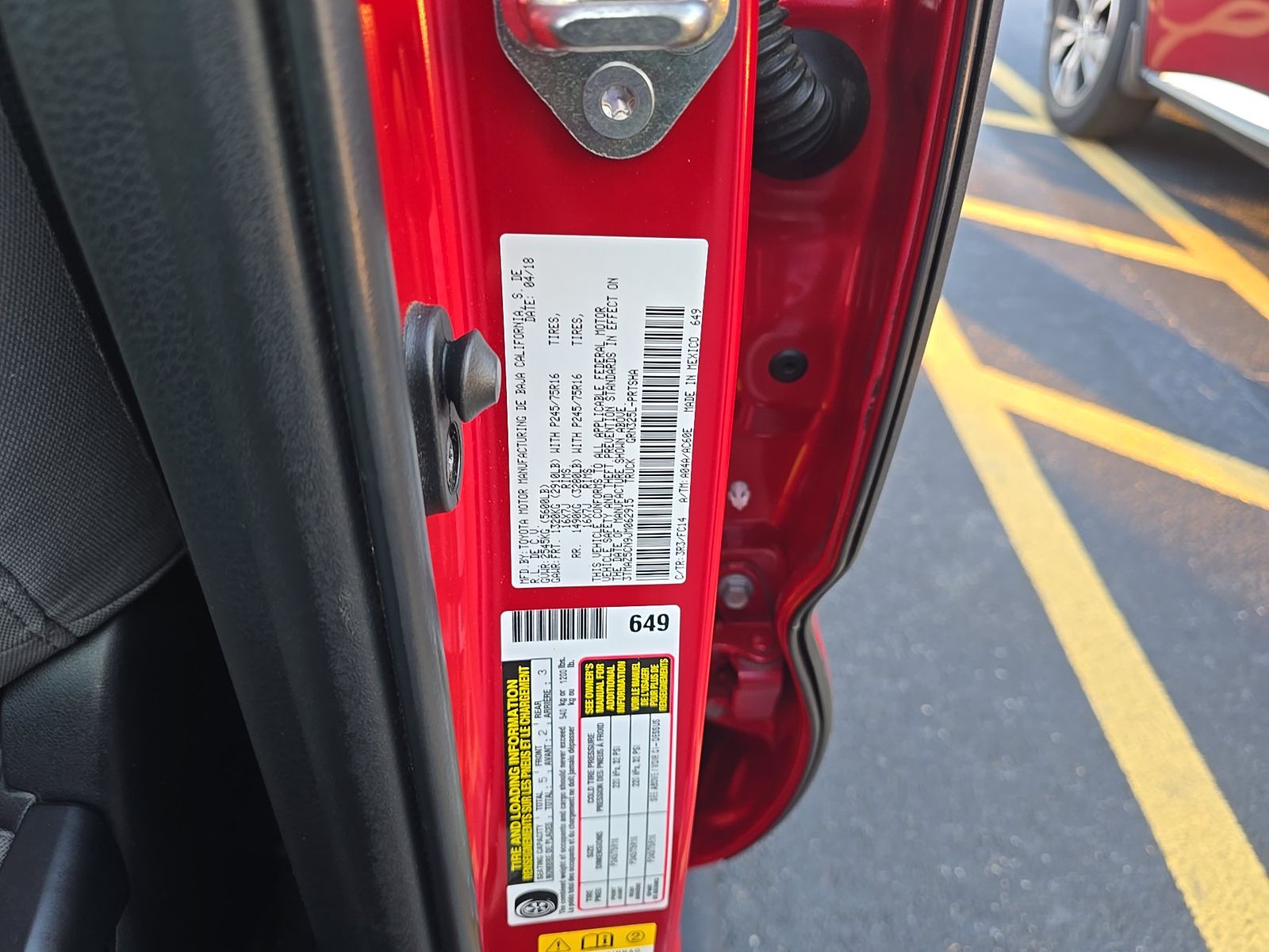 2018 Toyota Tacoma SR5 RWD