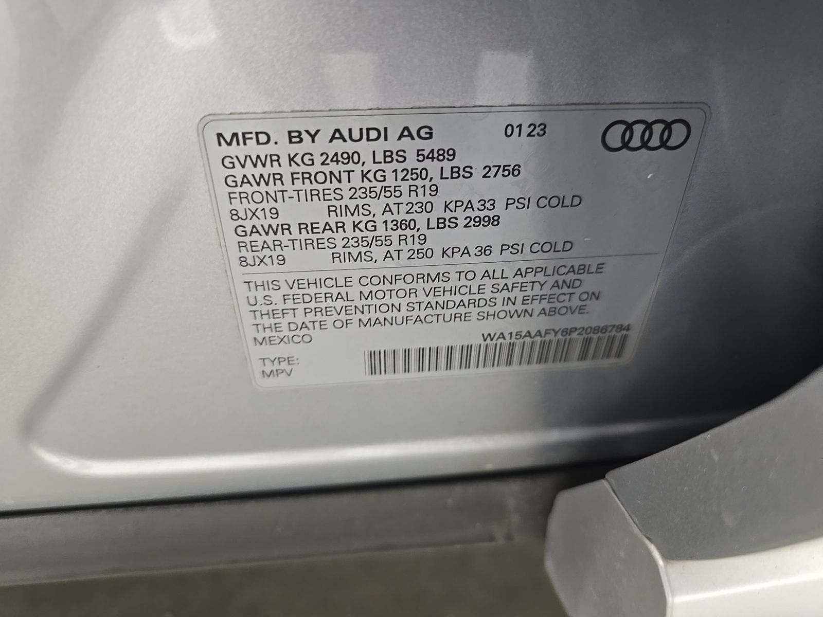 2023 Audi Q5 S line Premium Plus AWD