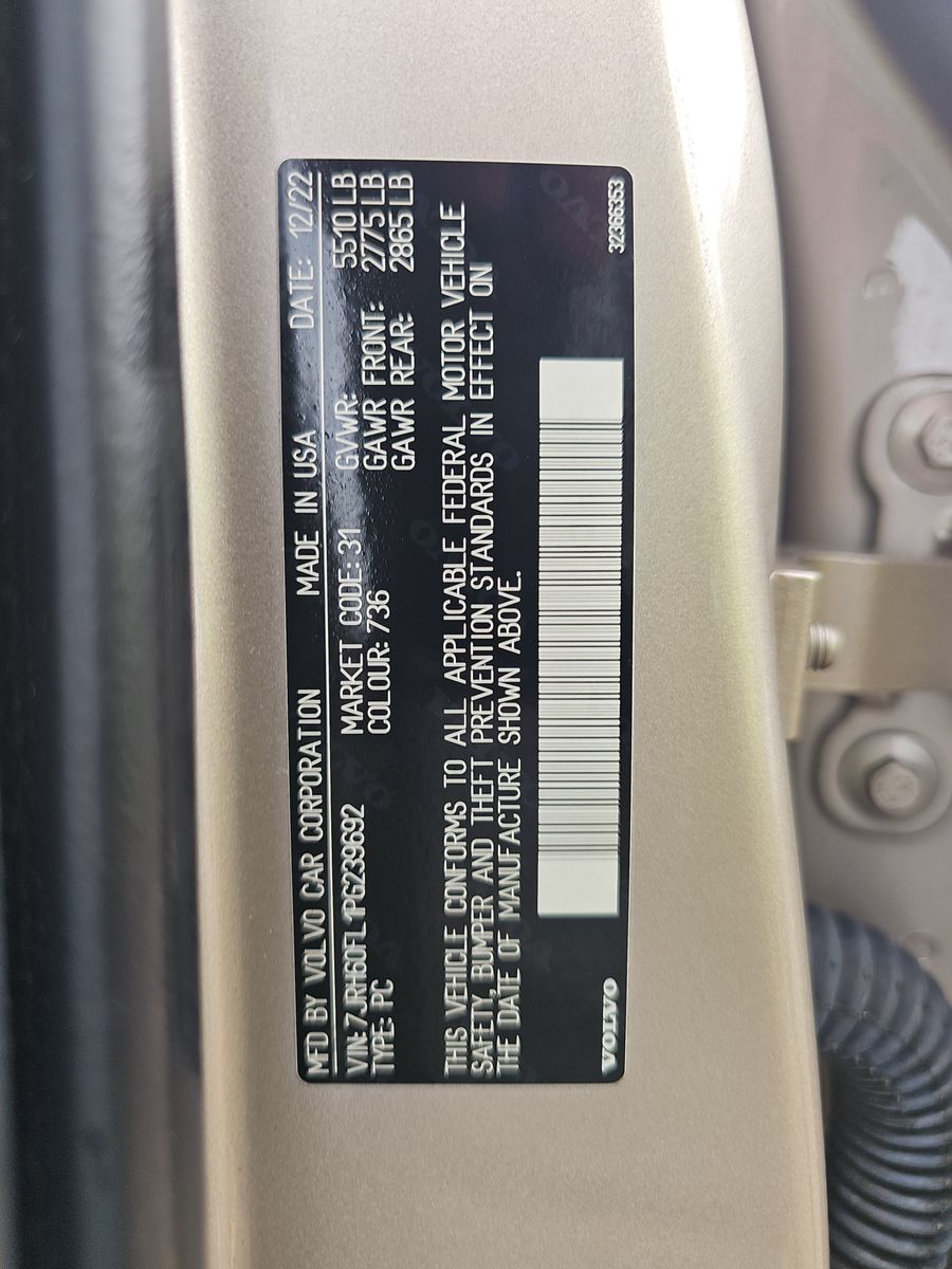 2023 Volvo S60 Recharge T8 Plus FWD