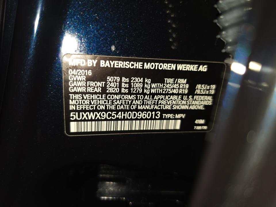 2017 BMW X3 xDrive28i AWD