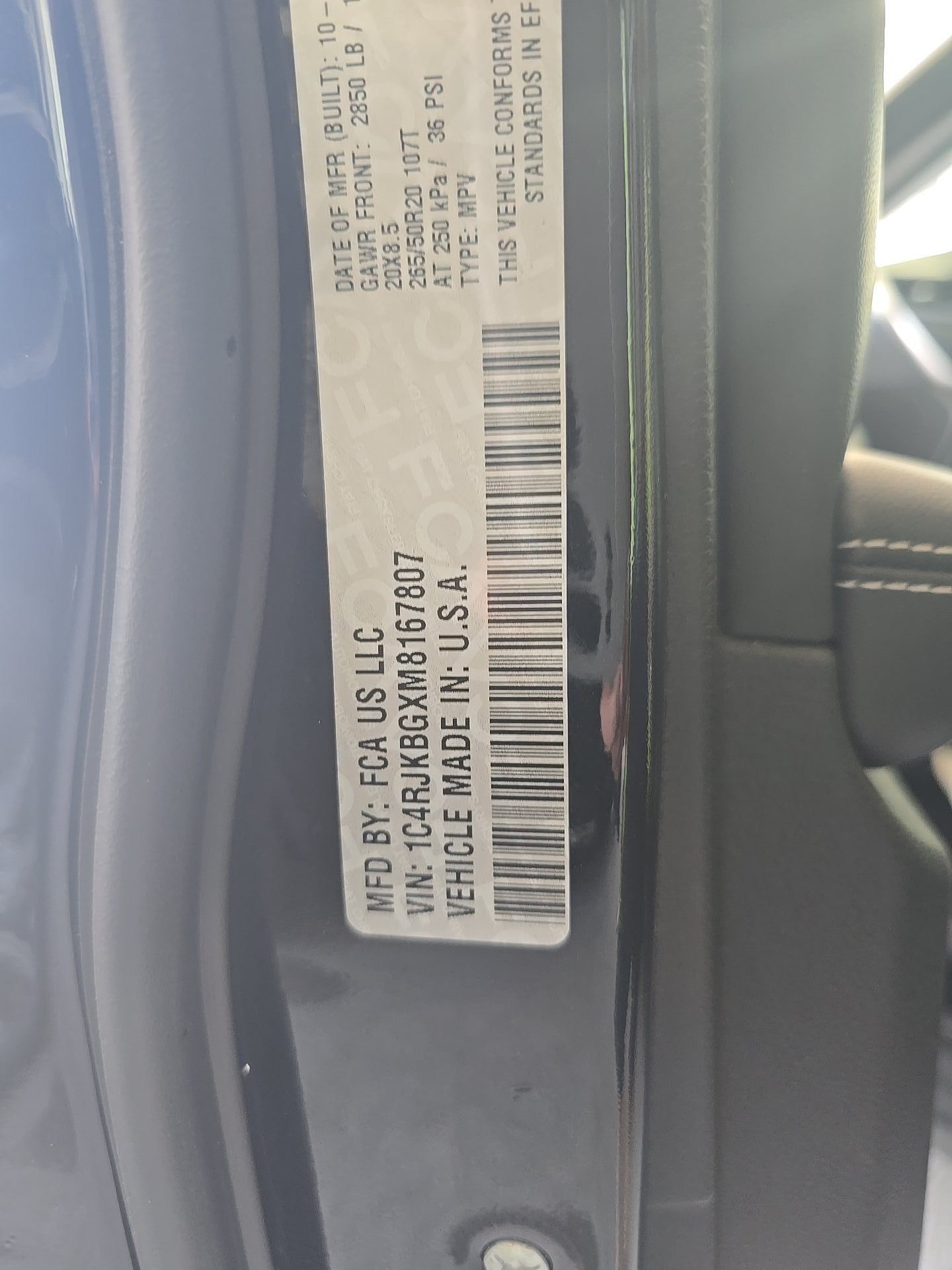 2021 Jeep Grand Cherokee L Limited AWD