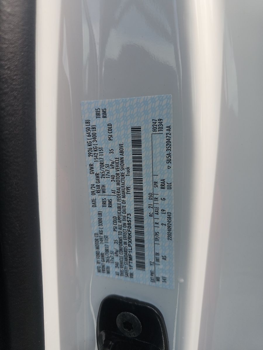 2024 Ford F-150 XL AWD