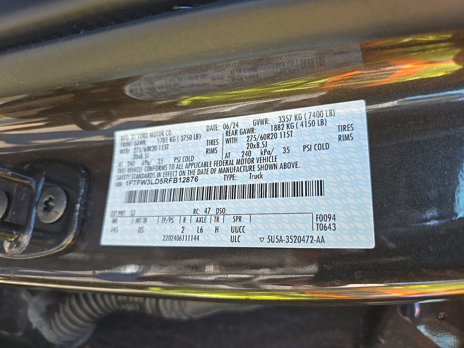 2024 Ford F-150 Hybrid XLT AWD