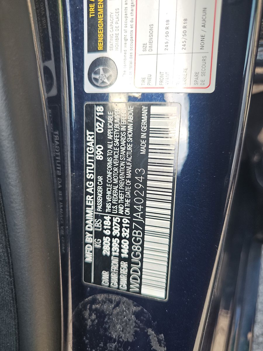 2018 Mercedes-Benz S-Class S 560 AWD